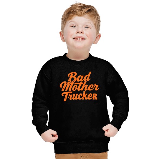 pulp fiction-"Bad motherTrucker" Sweatshirts