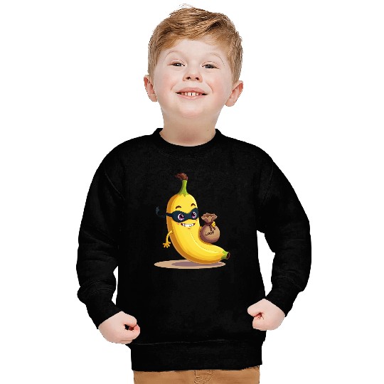 A sneaky banana Sweatshirts