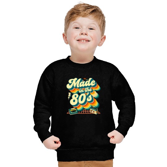 made in the 80s retro groovy Sweatshirts