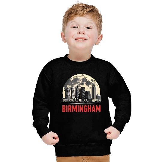 Birmingham City Albm Skyline Full Moon Sweatshirts