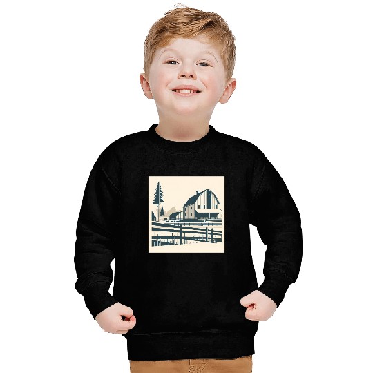 Monochrome Farm Life Sweatshirts