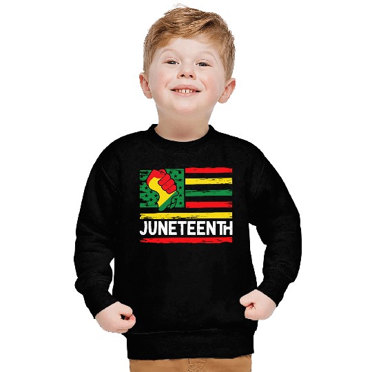 Freedom Day Juneteenth Black And Proud Sweatshirts