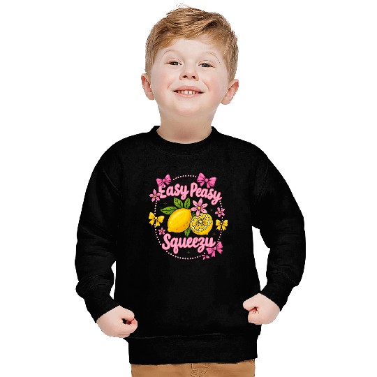 Preppy Lemon Summer Lemon Coquette Sweatshirts