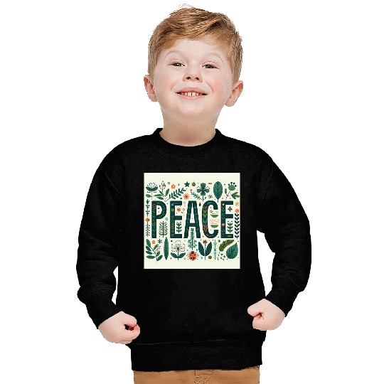 Peaceful Botanical  Sweatshirts