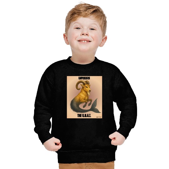 Capricorn The Mythical Sea Goat Sweatshirts