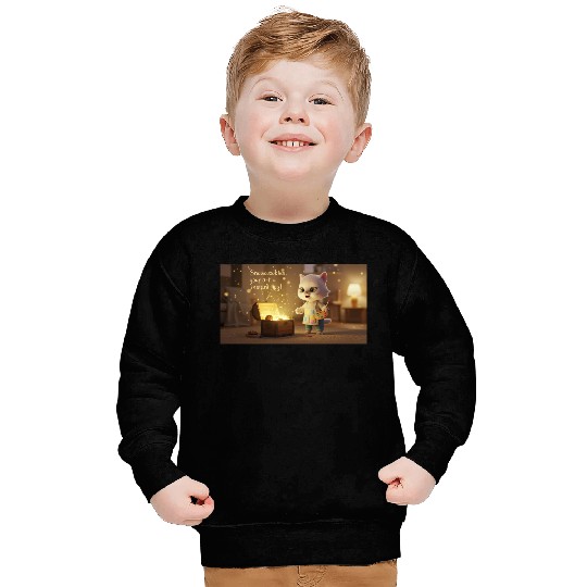 A magical hyper-realistic 3D render  Sweatshirts