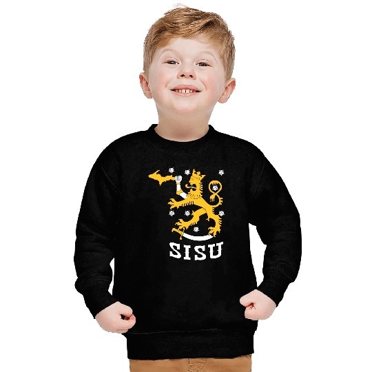 Sisu U.P. Upper Peninsula Yooper Sweatshirts Sweatshirts Sweatshirts