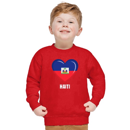 Haiti Flag Sweatshirt