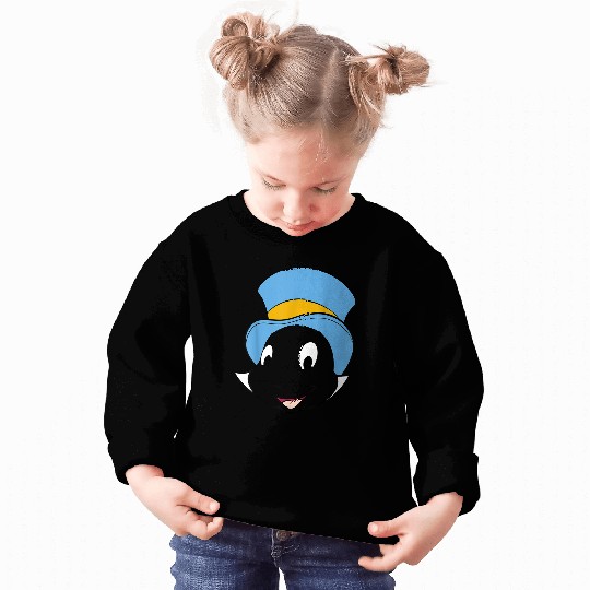 disneys Pinocchio Jiminy Cricket Big Face Sweatshirts