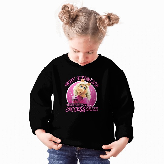 Disney The Muppets Miss Piggy Why Exercise Accessorize Sweatshirts