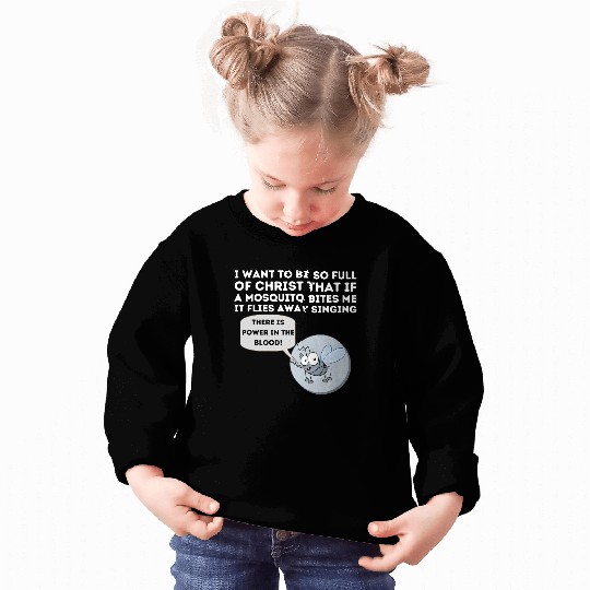 Mosquito Joke Sweatshirt