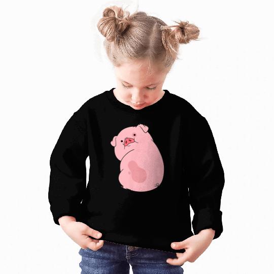 Disney Channel Gravity Falls Waddles the Pig Sweatshirts