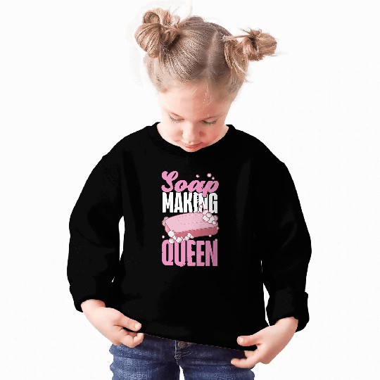 Soap Making Crafting Crown Queen Soap Making Queen Sweatshirts