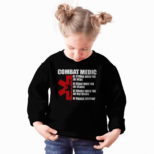 Army Combat Medic Veteran Sweatshirts