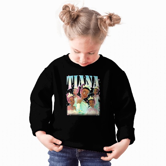 Disneyss The Princess And The Frog Beautiful Tiana Portraits Sweatshirts
