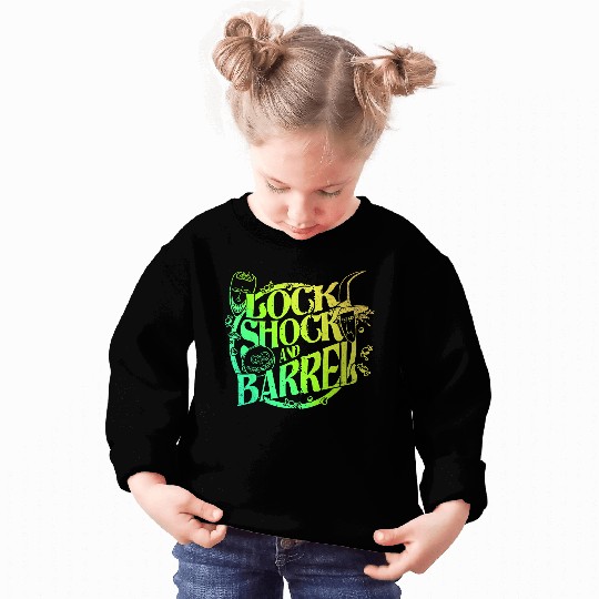 Disneyss The Nightmare Before Christmas Lock Shock Barrel V2 Sweatshirts