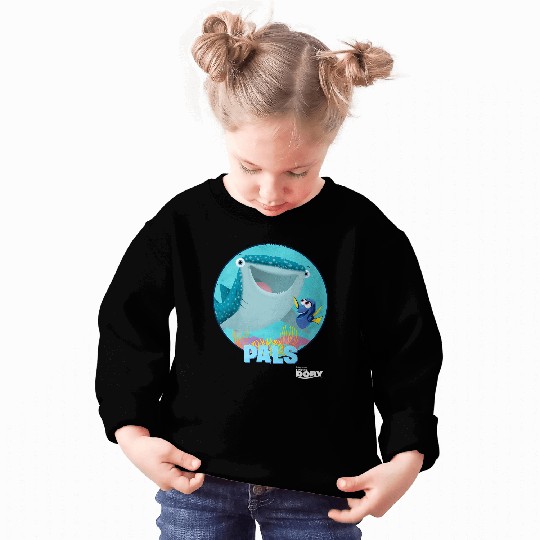 Disney Pixar Finding Dory & Destiny Biggest Fish Pals Logo Sweatshirts