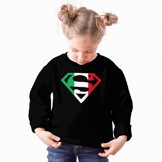 Superman Shield with Italian Sweatshirts