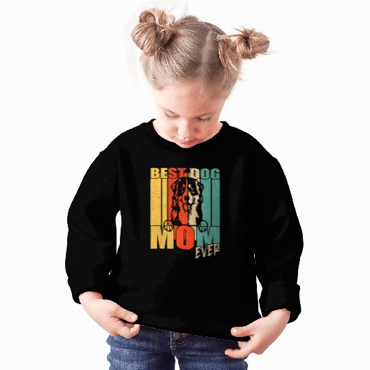 bests Dog Mom Ever Bernese Mountain Mama vintages Retro Sweatshirts