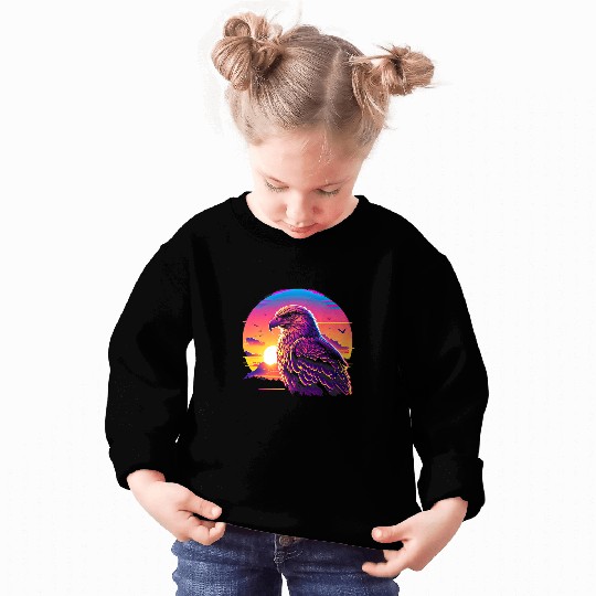 Retro Aesthetic Hawk Sweatshirts