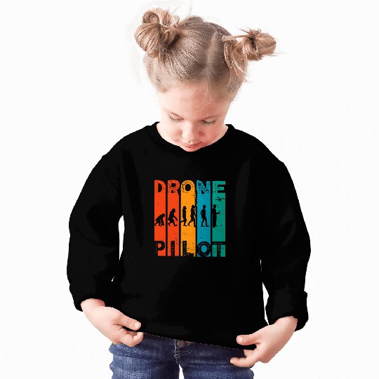 Drone pilot evolution Funny Drone pilot Drone Evolution Sweatshirts