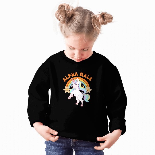 Alpha Male Unicorn Sweatshirts