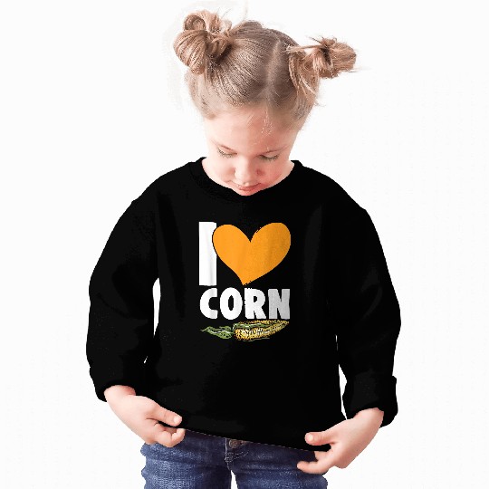 I Love Corn Grain Kernel Maize Lover Corn Farmer 21 Sweatshirts