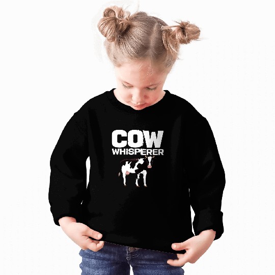 Cow Pet Whisperer Farm Animal Cattle Farmer Sweatshirts