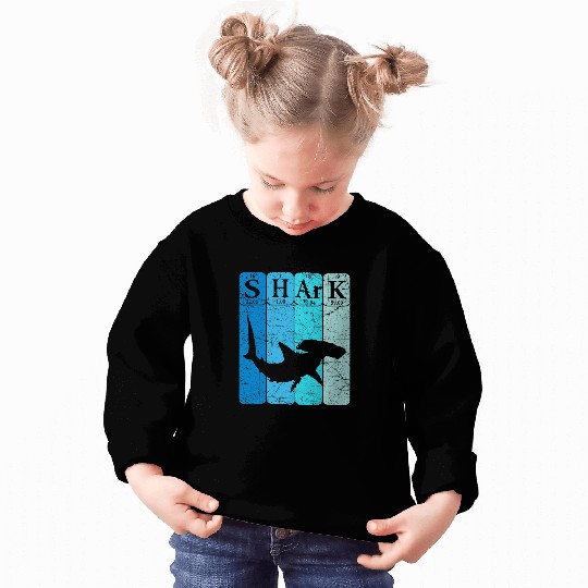 Shark Pet Hammerhead Shark Periodic Table Elements Retro Sweatshirts