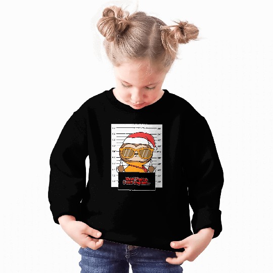 Sloth Pet Dear Santa I Can Explain Sloth Criminal Christmas Sweatshirts