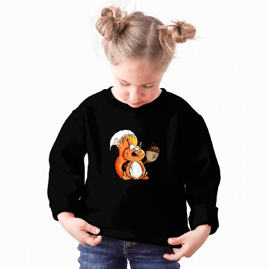 Squirrel Pet Animal Print Wild Animals Sweatshirts