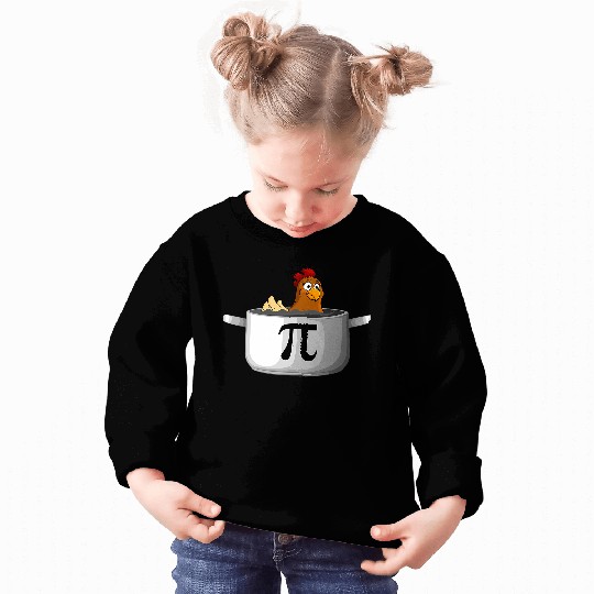 Chicken Pot Pie Math Lover Math and Chickens Pi day Pie Day Sweatshirts