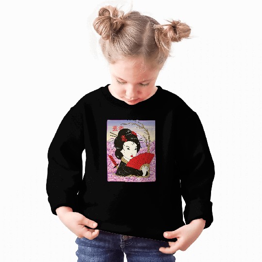 Geisha Samurai Japan Culture Japanese Kawaii Geisha Girl 23 Sweatshirts