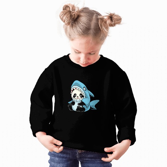 Funny Bear Adorable Baby Panda Shark 468 Cute Bears Sweatshirts