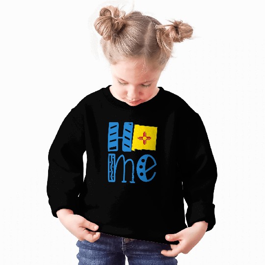 homes New Mexico in Art Block Letters Sweatshirts