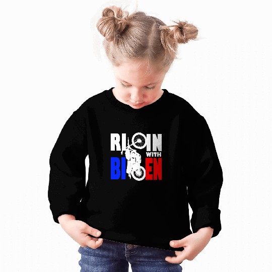 Ridin With Biden Motorcycle Cool Uncle Joe President 2 Sweatshirts