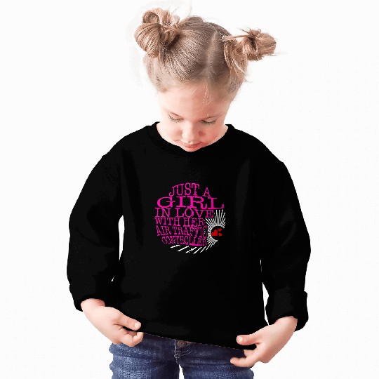 Pilot A Girl In Love With Her Air Traffic Controller ATC Avi Sweatshirts