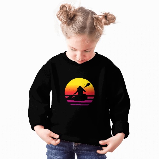 Kayaking Kayak Canoe Men Ladies Paddle Boat Sweatshirts