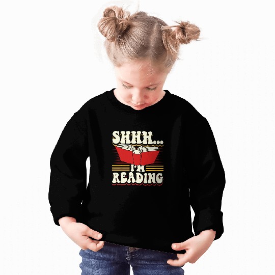 Reading Book Lover ShhhIm Reading Sweatshirts