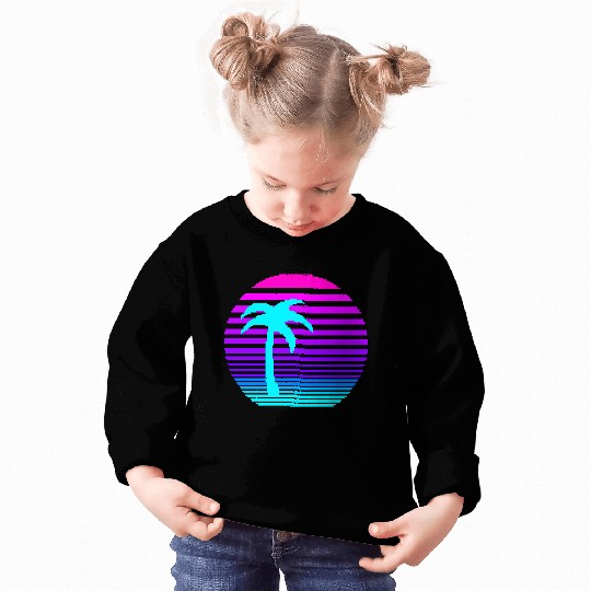 Aesthetic Sun & Palm Sweatshirts