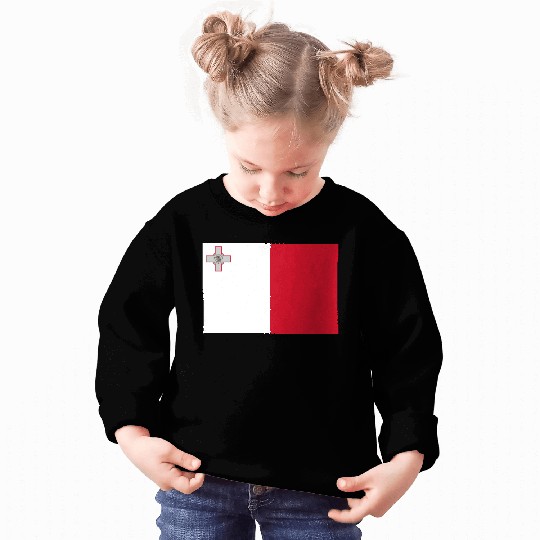 flag malta Sweatshirts