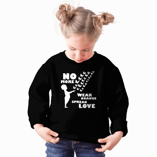 wear orange spread love anti gun violence Sweatshirts