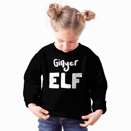 Ginger Elf - Christmas Elf Sweatshirts