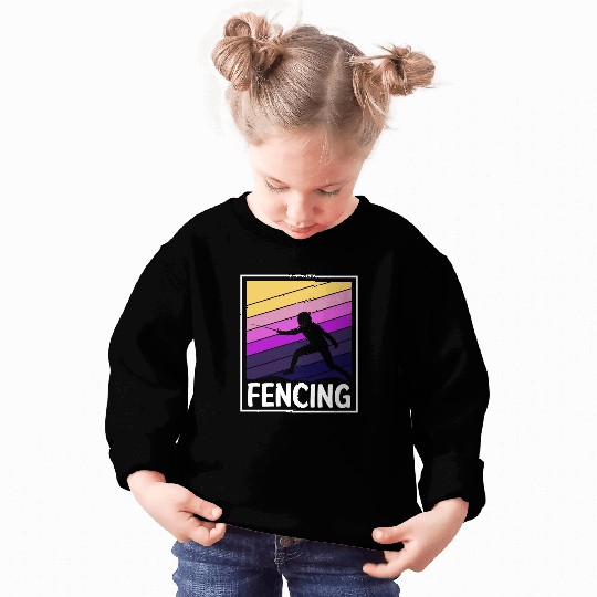 Fencing Sport Duel En Garde Foil Sweatshirts