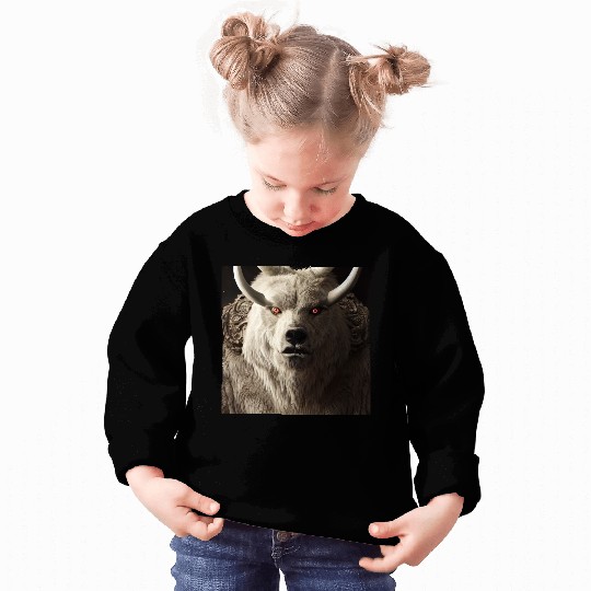 Bear White demon Sweatshirts