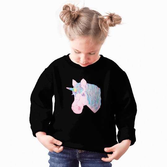 kawaii rainbow unicorn Sweatshirts