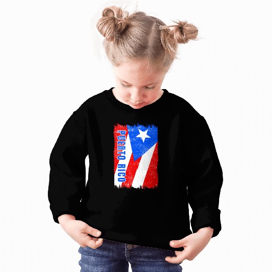 Puerto Rico flag Sweatshirts