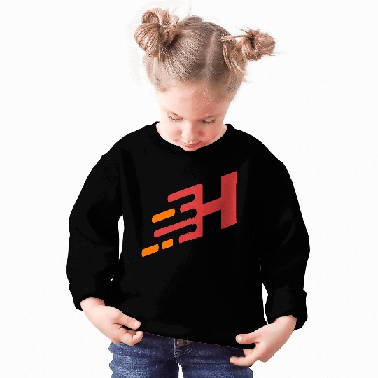 MOTION LETTER "H" LOGO TYPOGRAPHY Sweatshirts