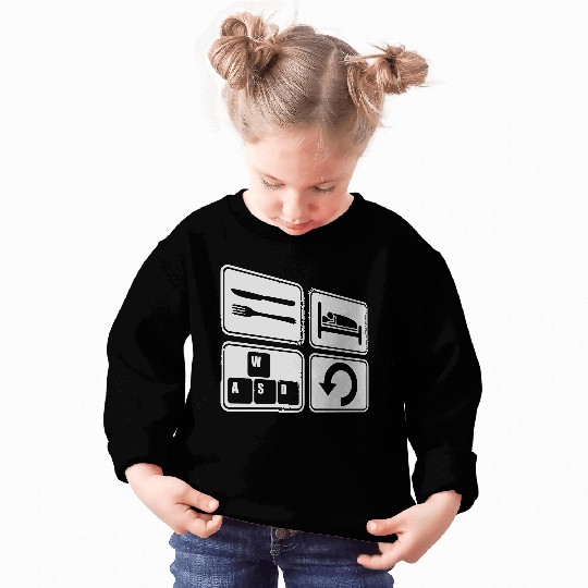 computer gaming daily repeat Sweatshirts