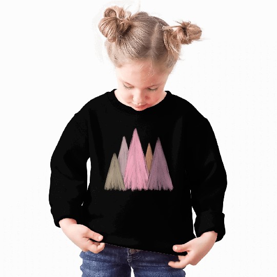 Pink Christmas Trees Sweatshirts